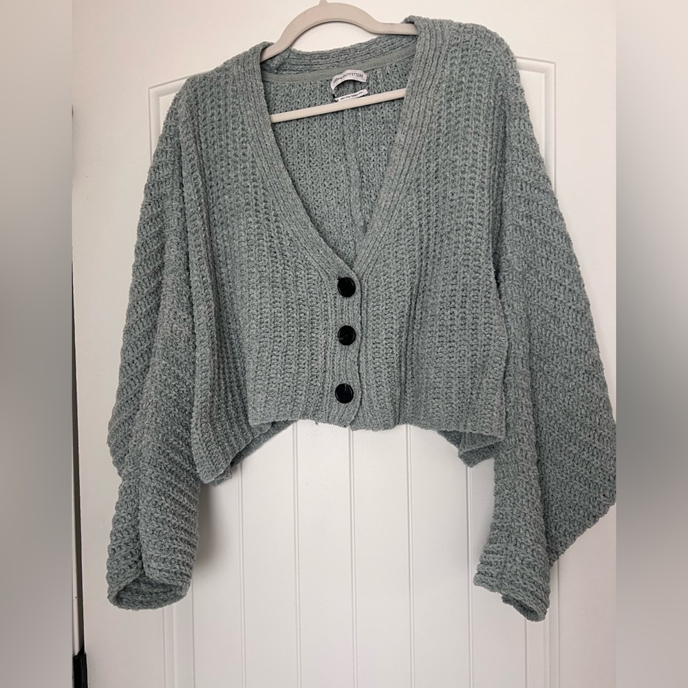Cozy Green Knit Sweater